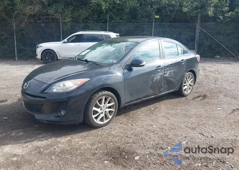 2012 Mazda Mazda3 S Touring from USA, damaged, VIN JM1BL1V68C1586156